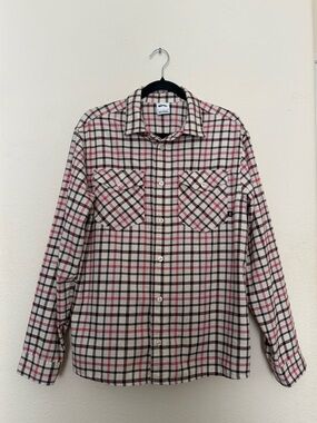 🍁 nike skateboarding plaid flannel
